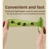 PetTrekGo Portable Dog Poop Bag Dispenser with 15-Count Leak-Proof Waste Bags Refill Roll – Tactical Green Clip-On Holder (Free Shipping)