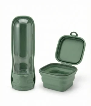 pettrekgo-dog-travel-kit-water-bottle-bowl-bundle-hook-green (11) PetTrekGo Dog Travel Kit: Large 550ml Portable Water Bottle & Collapsible Food Bowl with Lid – Leak-Proof Hiking Essentials Bundle (Hook Green)