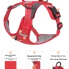 PetTrekGo All-Terrain Reflective Adventure Harness with Traffic Handle – No-Pull Hiking & Safety Vest